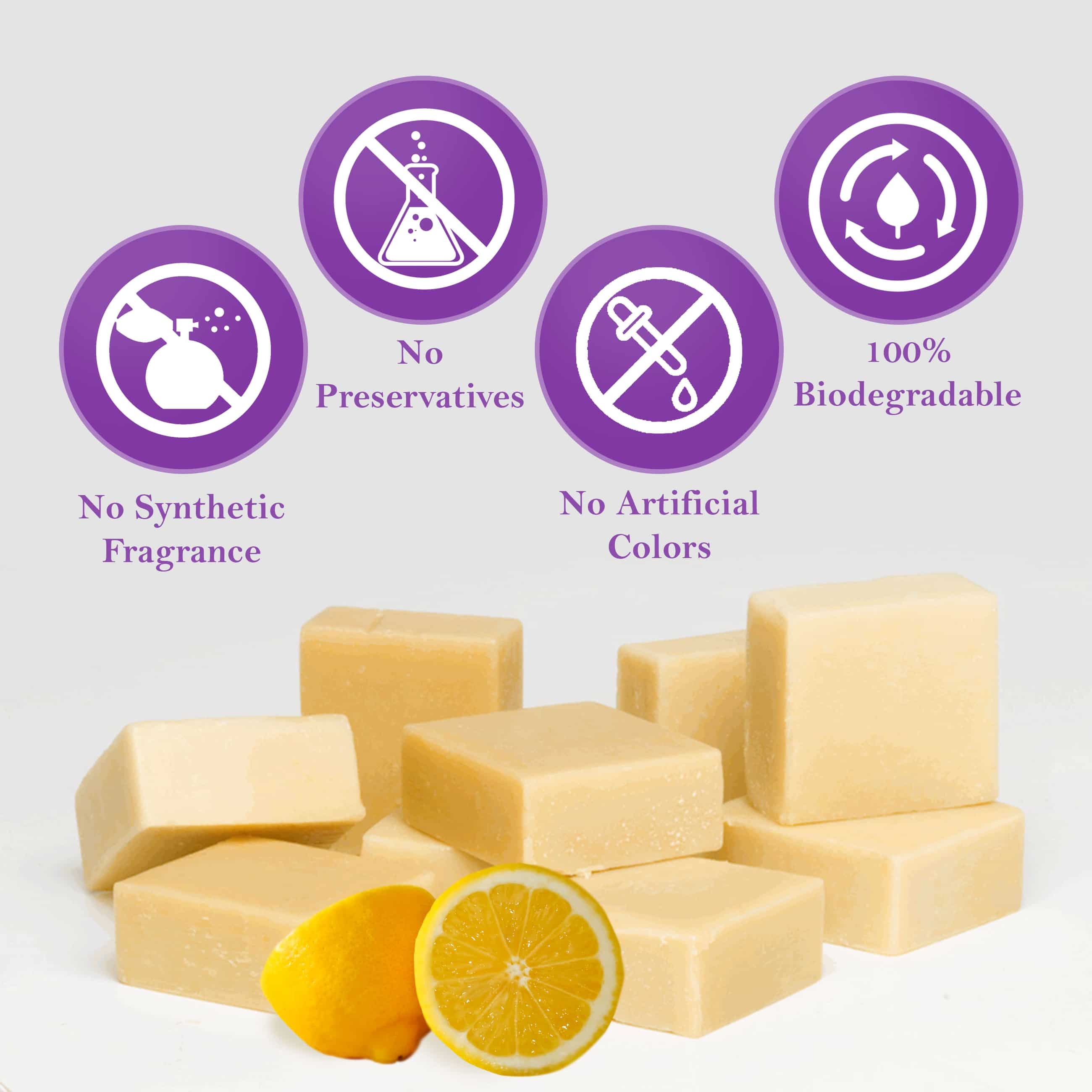 Candida Freedom Probiotic Soap 4 OZ Bar Lemon (Original) Candida